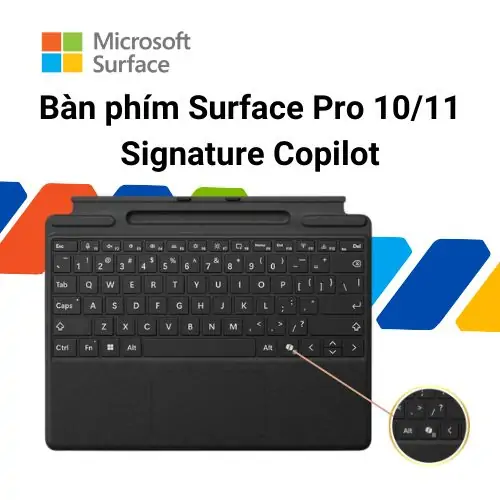 Bàn phím Surface Pro 10/Pro 11 Signature Copilot