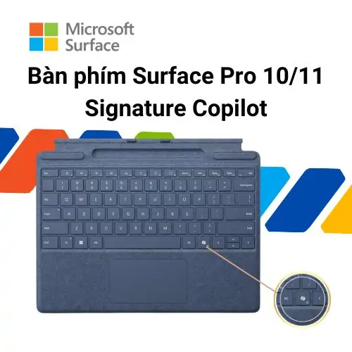 Bàn phím Surface Pro 10/Pro 11 Signature Copilot