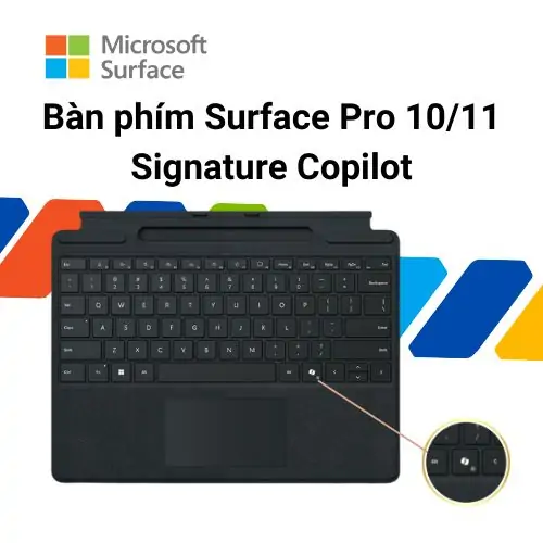 Bàn phím Surface Pro 10/Pro 11 Signature Copilot