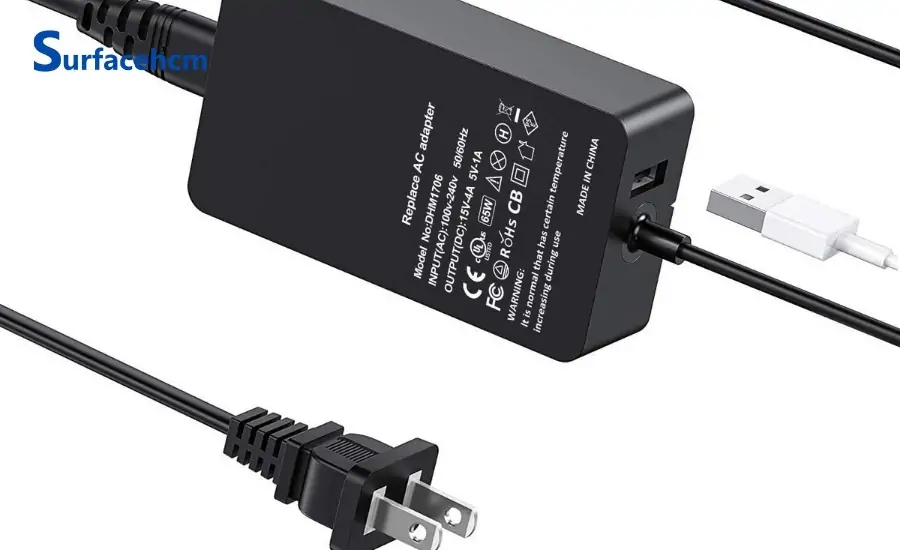 Kiểm tra cáp sạc và bộ sạc Surface cũ