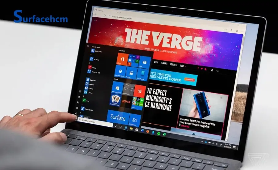 Màn hình PixelSense sắc nét, tỷ lệ 3:2