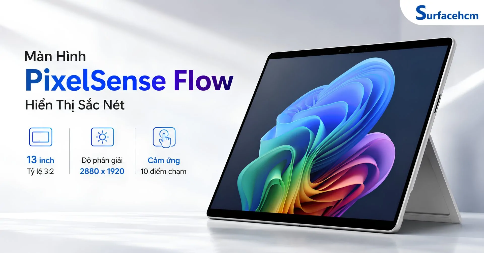 PixelSense Flow - Màn Hình Hiển Thị Sắc Nét Và Chính Xác
