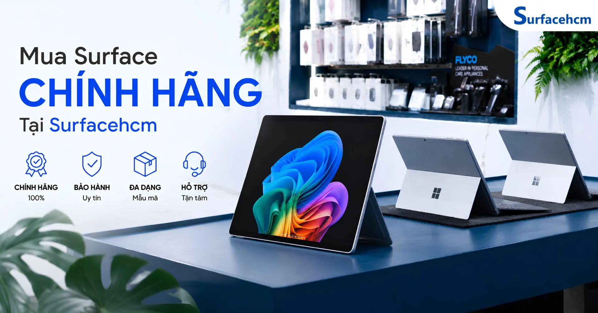 Sở Hữu Surface Pro 12 5G Intel Chính Hãng Tại Surfacehcm
