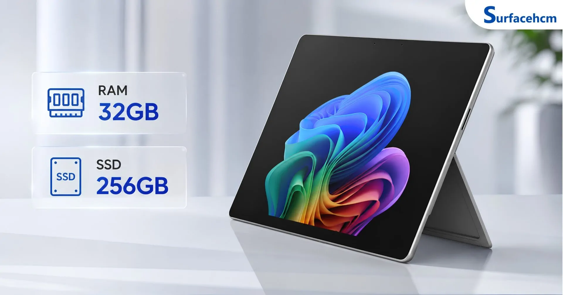 RAM 32GB LPDDR5x Và SSD 256GB Đáp Ứng Tốt Nhu Cầu Đa Nhiệm