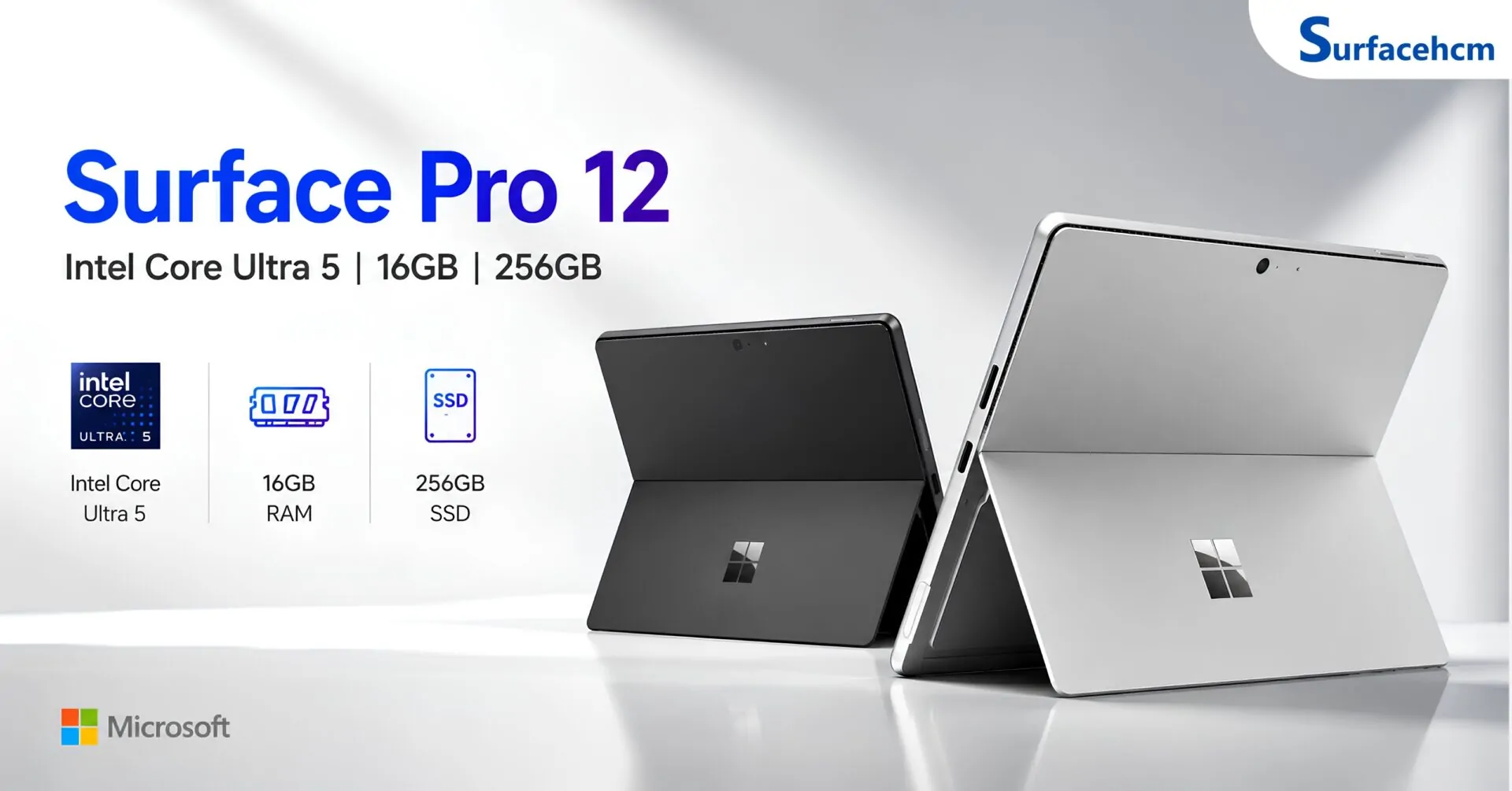 Surface Pro 12 Intel được Microsoft thiết kế dành cho nhóm khách hàng ưu tiên hiệu năng ổn định và khả năng tương thích với các phần mềm chuyên dụng trên nền tảng Windows