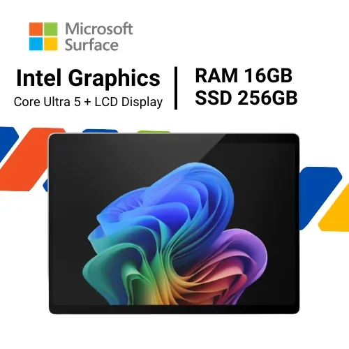 surface pro 13 inch wifi black intel core ultra 5 16gb 256gb lcd